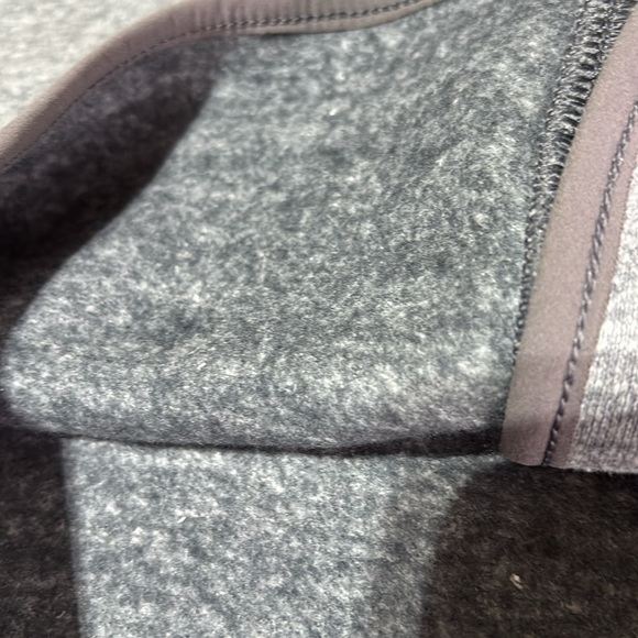 UpWest Snap Front crop hoodie,wide arm, knit cuffs,pockets,fleece like lining - Picture 12 of 13